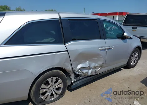 2015 Honda Odyssey Ex from USA, damaged, VIN 5FNRL5H4XFB010645